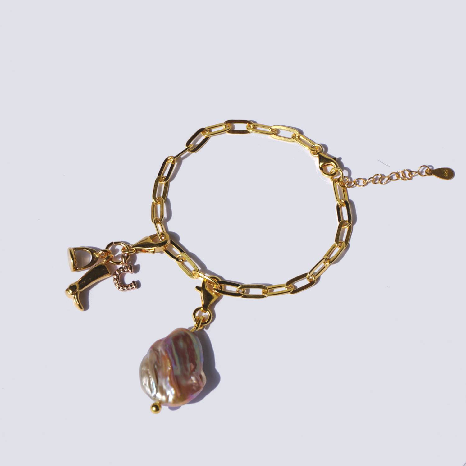 bransoletka jezdziecka zlota kon