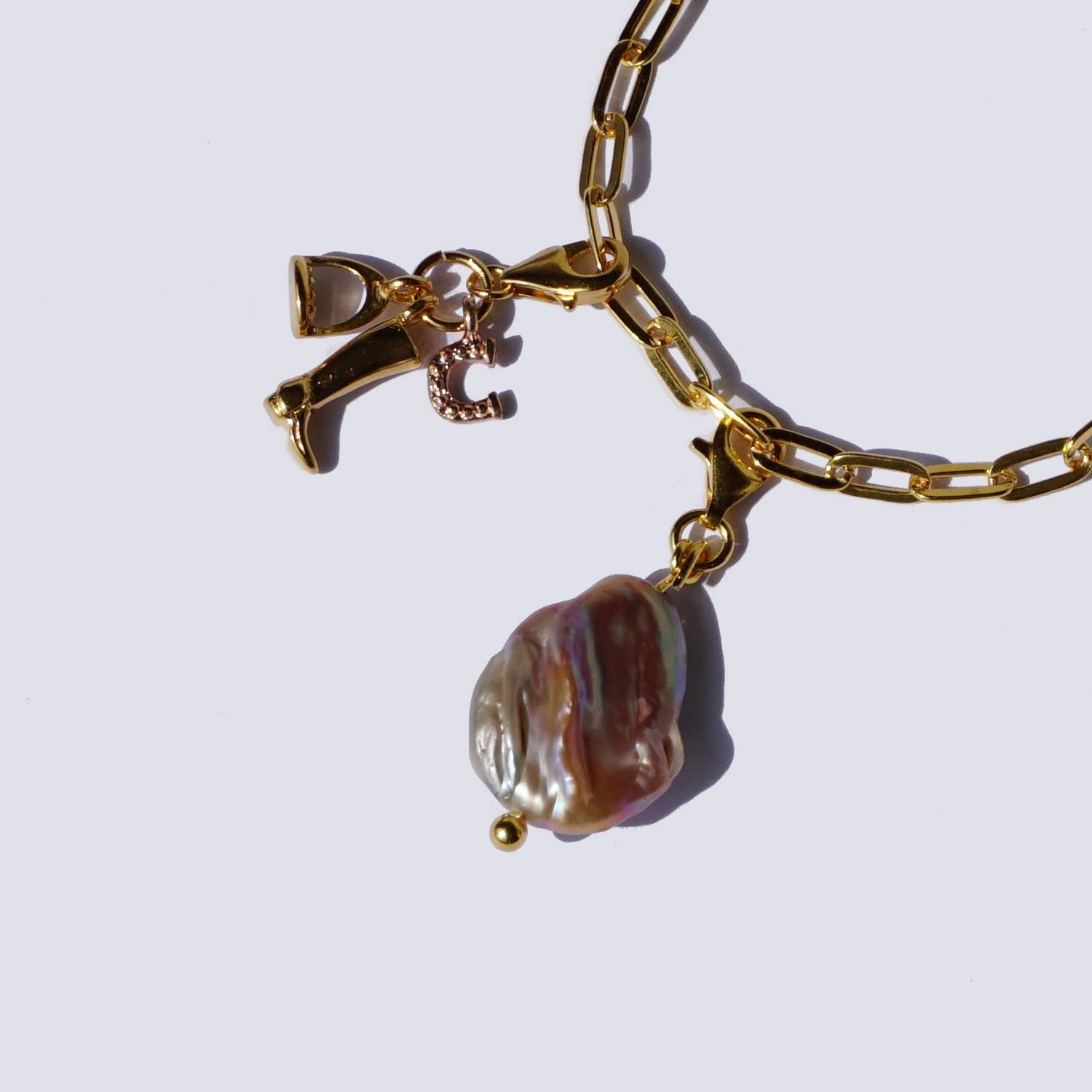 bransoletka jezdziecka zlota kon2